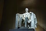 Abraham Lincoln Memorial Statue Washington DC Photo Photograph Cool Wall Art Print Poster 24x16
