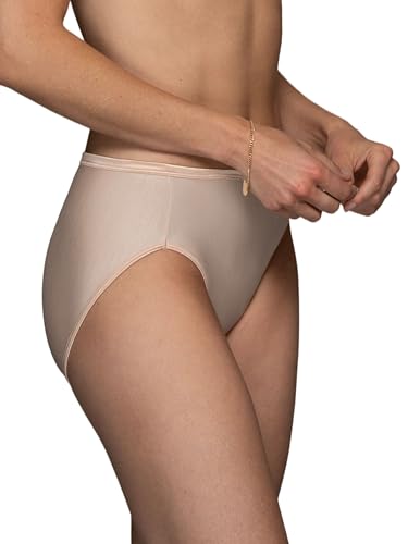 Image of Vanity Fair Women's Illumination Hi Cut Panties, Silky Stretch & Satin Trim