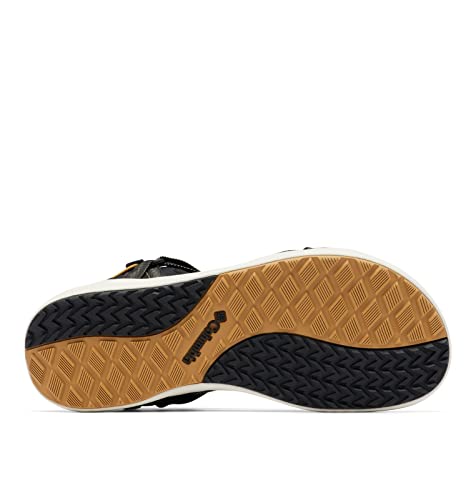 Columbia Womens Sport Sandal, Black/Dark Stone, 11