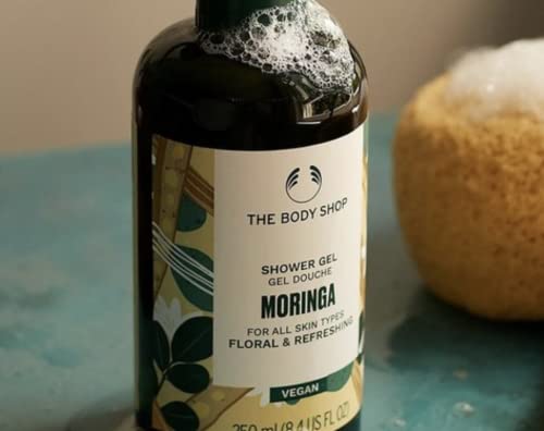 The Body Shop Vegan Moringa Shower Gel 750 Ml (New), 750 ml (Pack of 1) - Image 2