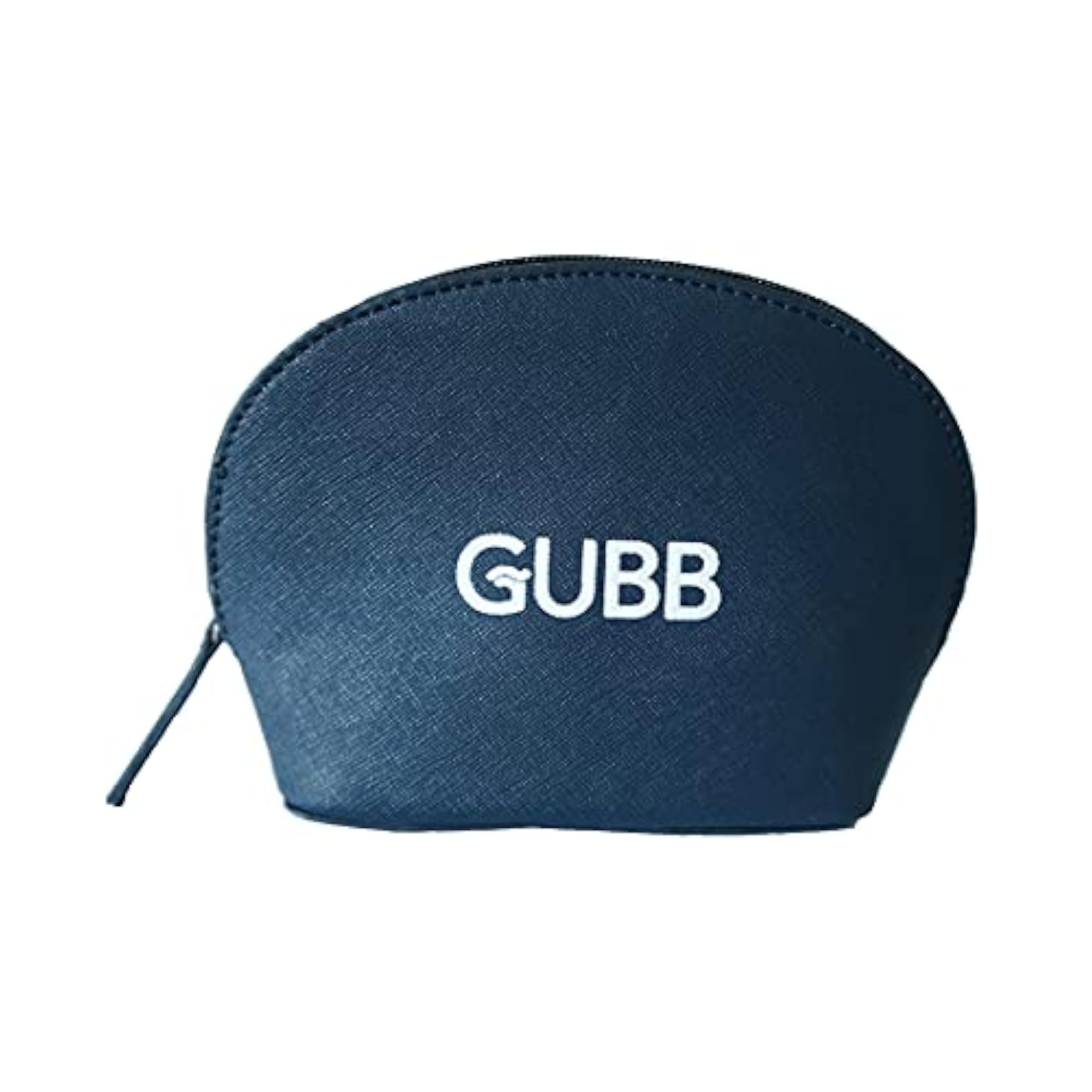 Navy Blue Vanity Case for Makeup Storage, Multipurpose Cosmetic Pouch