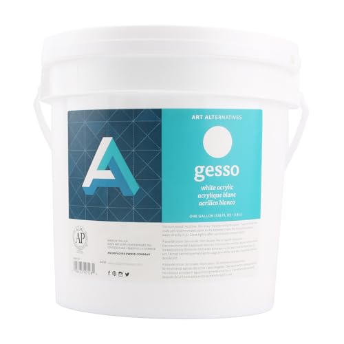 Art Alternatives White Gesso, Gallon