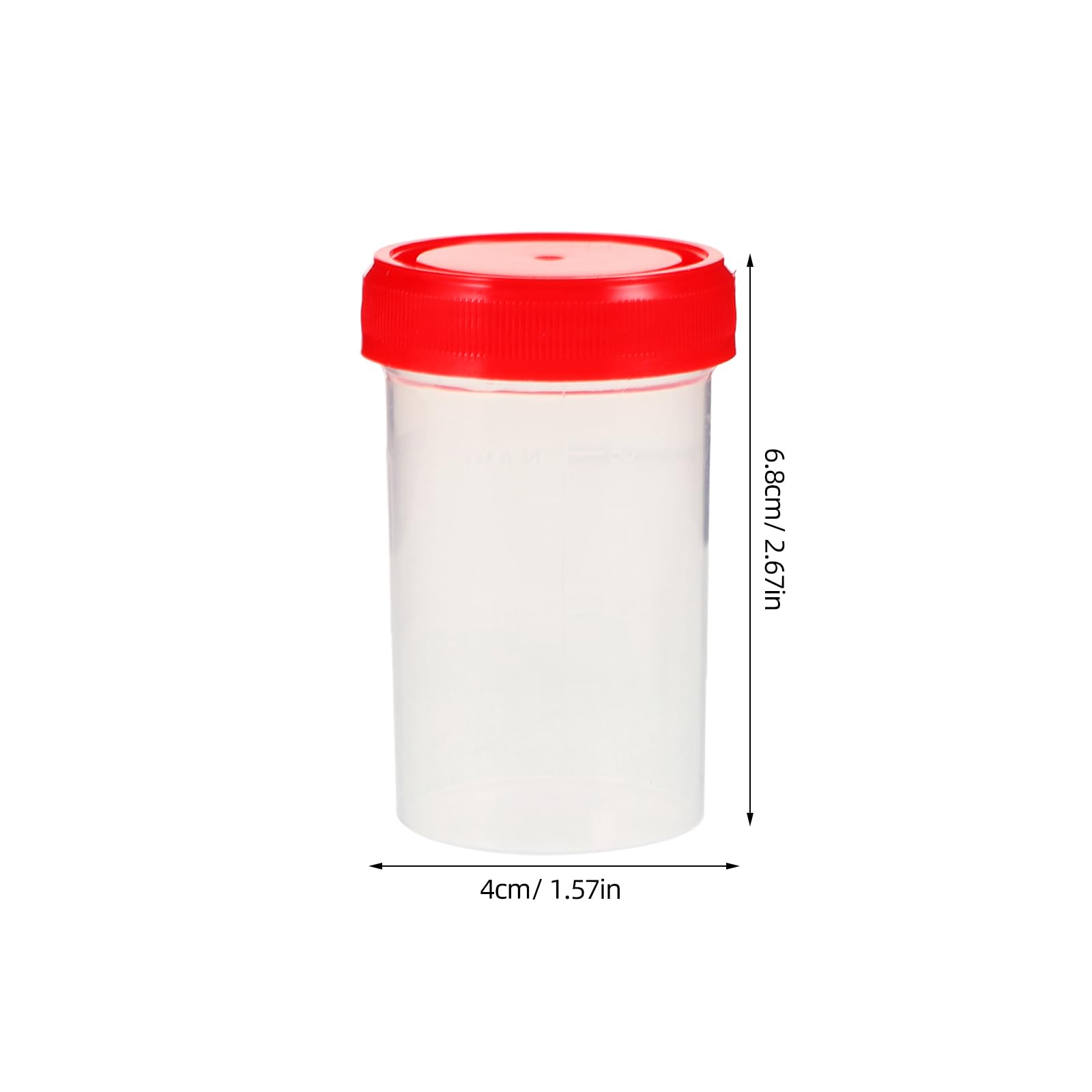 Amazon.co.jp: Mipcase 15個セット 蓋付きカップ 60Ml プラスチック製