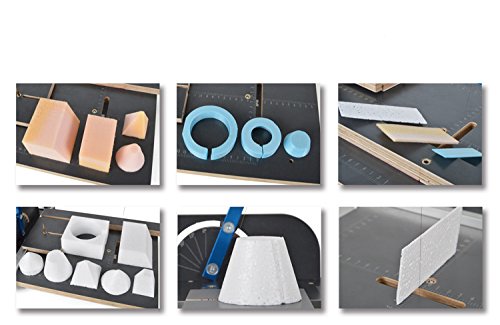 Board Heating Wire Foam Cutting Machine Working Stand Table Tool Styrofoam Cutter Slicer 39x28x14.5cm 100V-240V