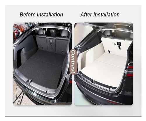 Tapis de Coffre pour Tesla Model Y Protection 360 Degrés - 4