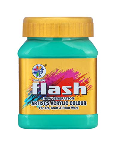 Flash Acrylic Colour (Aqua Green, 200 ml)