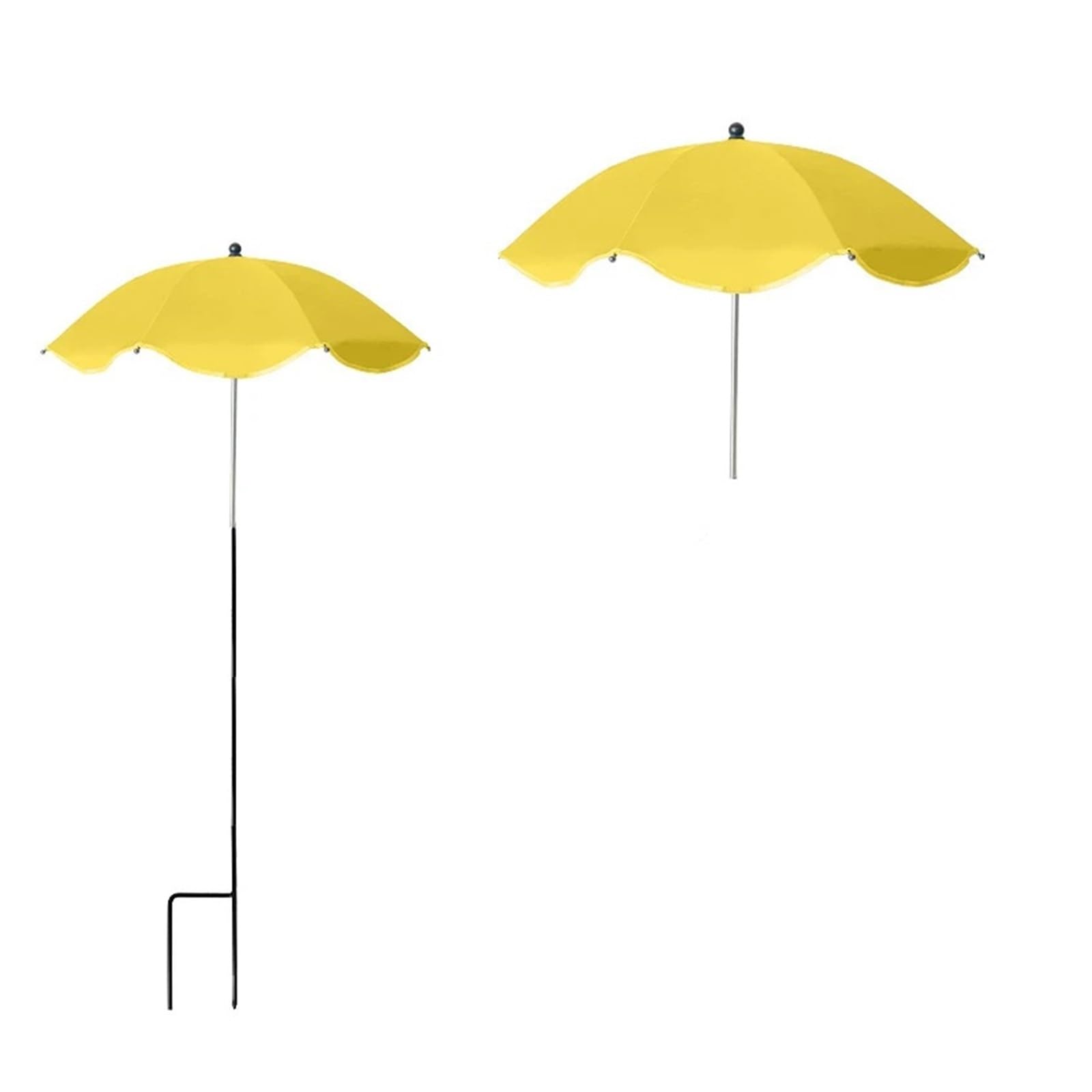 Cgrsdsd Yellow-A Plant Shade Umbrella Adjustable Plant Umbrellas For Outdoor Plants Garden Umbrella Shade For Potted Plant Garden Bed Flower Pot Provide Shade(Yellow-A)