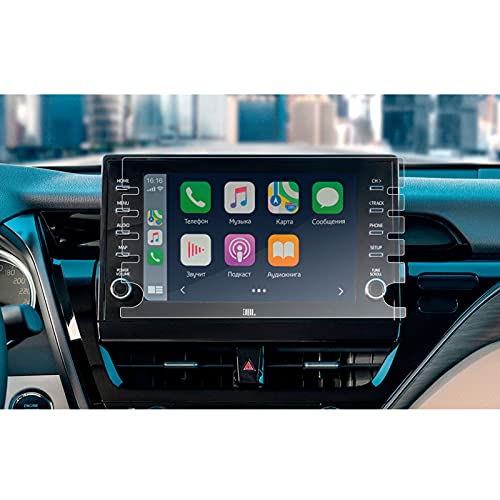 (Packs of 2) R RUIYA Car Plastic PET Screen Protector for 2021 T oyota Camry XLE/ XLE Hybrid/ XSE/ XSE Hybrid 9 Inches Audio Plus Touchscreen GPS Navigation System Accessories Touch Screen Center Display HD Protective Film