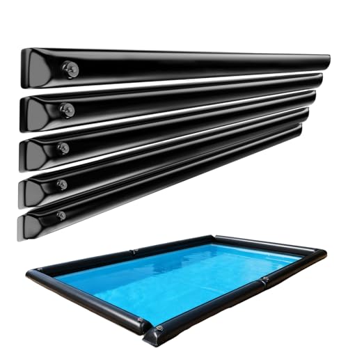 Bolsas De Agua para Cubiertas De Piscina Resistentes | 5 Piezas De Accesorios De Invierno,Pesos para Cubierta De Piscina | para Propietarios Administradores Mantenimiento Y Jardineros