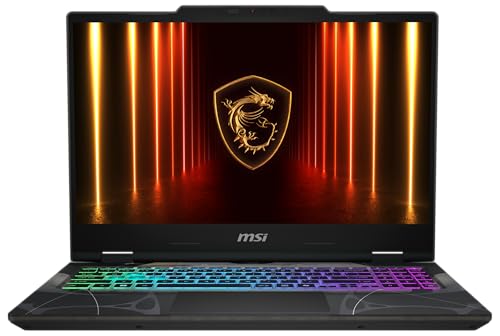 MSI Cyborg 15, Gaming-Laptop, 15,6 Zoll Full-HD 144 Hz Display, Intel Core 7 240H, NVIDIA GeForce RTX 5060, 16 GB DDR5, 1 TB SSD, Windows 11 Home, QWERTZ Tastatur, Schwarz, B2RWFKG-068