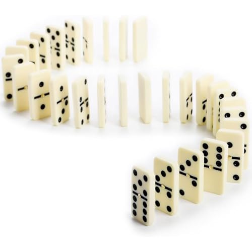 Chess Juego Dominó Clásico Caja Madera 18.2x6.4x5.2cm miniatura 4