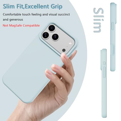 Image of iPhone 17 pro Max /18 pro Max Case Silicone(Cloud Blue)