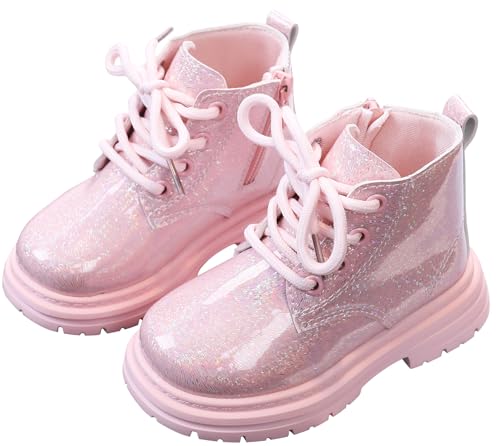 Bottines brillantes enfant imperméables et souples Maeau 21-30