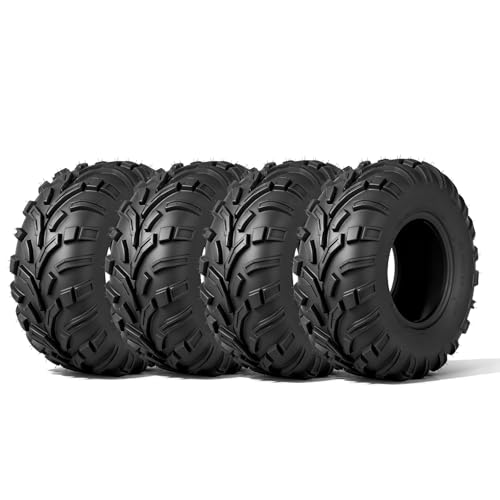 MOTOOS ATV/UTV Tires 24x8-12 24x10-11 All-Terrain Mud Tires 24x8x12 24x10x11 6-Ply Directional Tread Tubeless Set of 4