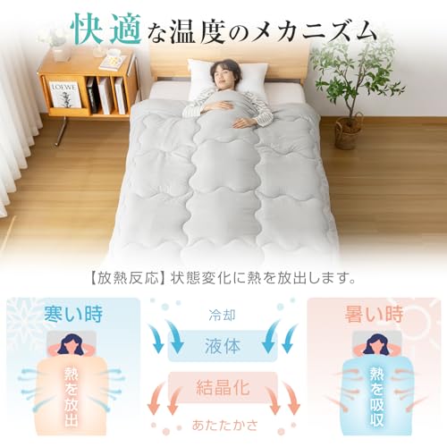 Sun Deco 掛け布団 肌掛け布団 セミダブル E014 の商品画像 2