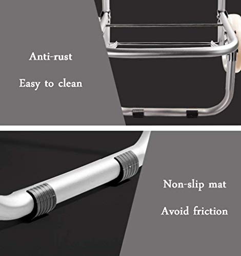 HYY-YY Einkaufstrolley Haushaltswagen Auto Faltbarer Tragbarer Wagen Abnehmbare Seidenledertasche für einfache Reinigung – Bild 7