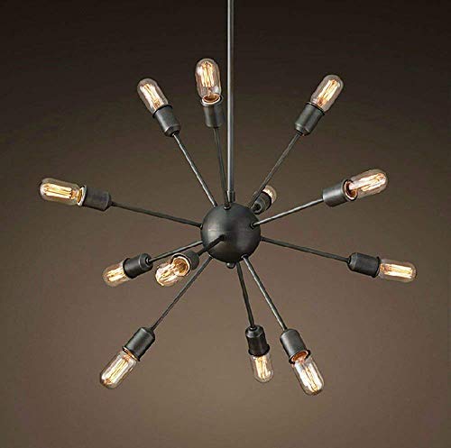 Luminaire Suspendu Extérieur GZZ Deng | Lustre Plafonnier Ombre Satellite 65X32Cm