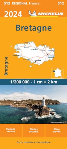 Carte Régionale Bretagne 2024
