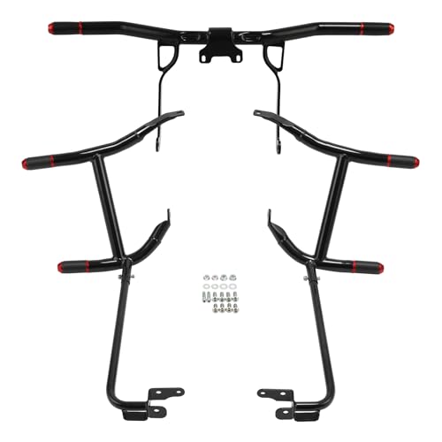 TCT-MOTORPARTS Alforjas y Barras Protectores para Harley Touring 2014-2023 miniatura 3