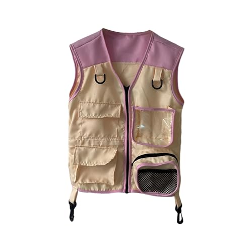 predolo Chaleco Explorador para Niños, Chaleco de para Actividades Al Aire Libre, Camping, Niñas Y Niños