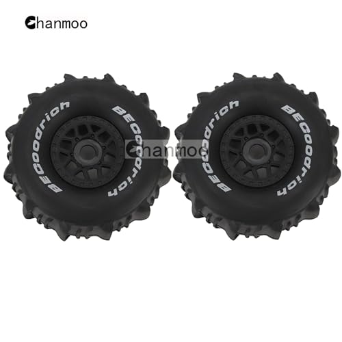 Pneus buggy désert 17mm pour buggy et camion RC 1/7 1/8 - 6