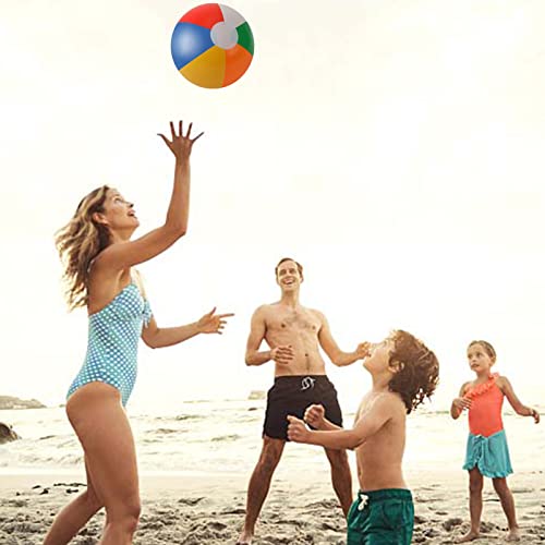 Nyicey Beach Balls For Kids Bulk Inflatable Pool Beach Balls Bulk For Theme Party Decorations Favors Supplies(Diameter 15Inch) #TOP3