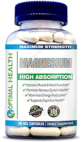 Healthy Habits Optimal Health Magnesium 2-in-1 for Helping to Lower Cholesterol & Improve Cognitive Health