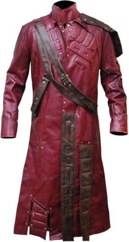Guardians of The Galaxy Star Lord Peter Quill Trench Leather Coat