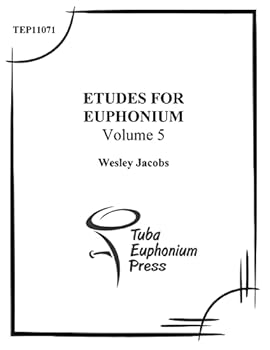 Paperback Etudes for Euphonium (Volume 5) Book