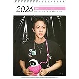 JIN ジン グッズ 卓上 カレンダー (写真集 カレンダー) 2026~2027年 (2年分) + ステッカーシール [ 12点セット]
