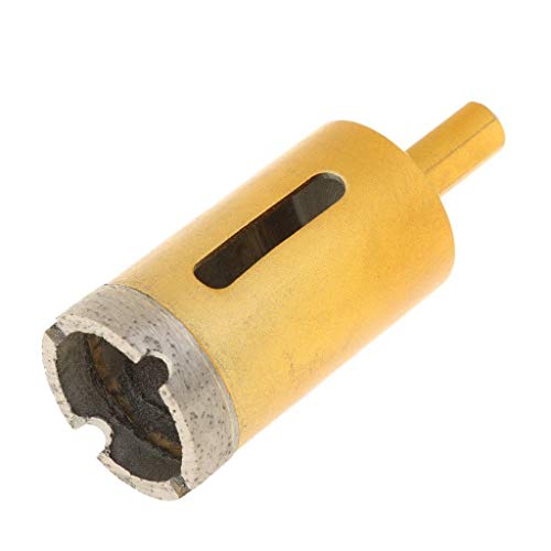 1 1/4 Diamond Hole Saw Concrete Hole Saw Masonry Core Drill Bit Heavy Duty For Brick, Cinder Block 3/8 Inch Standard Shank Rotary Tools 1-1/4 Inch Diamond Drill Bit #TOP3