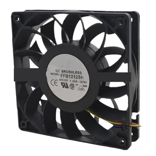 Ventilador FFB1212SH de 12V para evitar sobrecalentamiento en servidores y racks