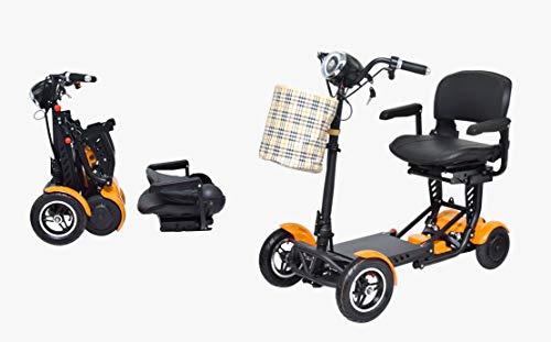 2022 New United Mobility City Slicker Ex Battery Powered Mobility Scooter Heavy Duty Lightweight Folding 17 Miles Range Multicolor #TOP7