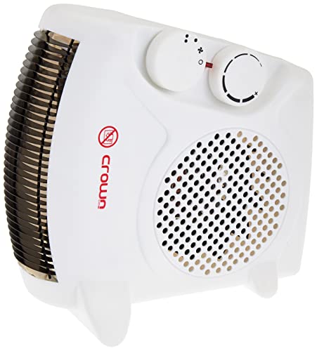Crownline Ht 242 Fan Heater 220 240V, 50Hz, 1700 2000 W, WhiteMin 1 year  manufacturer warranty: Buy Online at Best Price in UAE - Amazon.ae