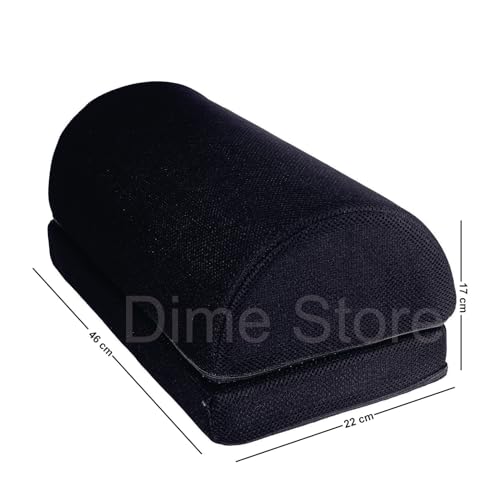 Image of Dime Store Foot Rest for Office Chair, Under Table Desk Foot Rester | Ergonomic Footrest Under Desk with Soft Cushion | Leg Resting Stool for Home, Office Table and Sofa