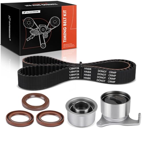 A-Premium Engine Timing Belt Kit Compatible with Toyota Paseo 1992-1999, Tercel 1995-1999 - 1.5L