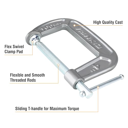 Image of Olympia Tools 38-144 4-inch x 3-inch C-Clamp