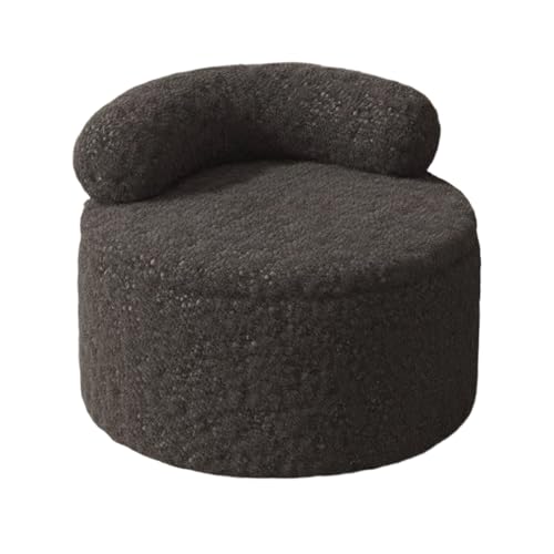 Tabouret en peluche pour coin maquillage et assise de chambre à coucher tendance - 8