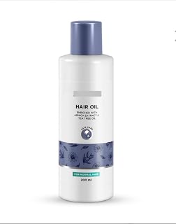 Assuree Hair Oil with Arnica and Tea Tree Oil, Reduces Hair Fall and Premature Greying, Nourishing Formula, 200ml, Pack of 1 Price In India