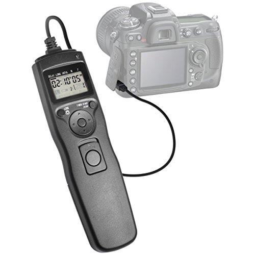 Pro Digital Camera Remote Controller For Canon Eos Eos 70D, Elite Edge Intervalometer: Multi-Function Timer- Control Shutter Release- Cable Cord- Lcd Display- Low Power Use - Unshakable Advantage! #TOP1