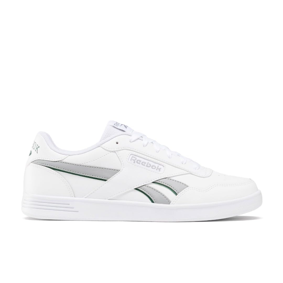 Reebok Unisex Adult Court Advance FTWWHT/PUGRY4/DRKGRN 9