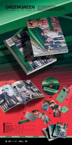 CORTIS 2nd EP Album GreenGreen Bridge Version CD K-Pop original 3