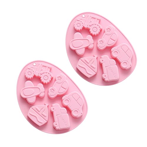 Amosfun 2 Piezas De Molde De Silicona Para Hornear Molde De Barra De Caramelo Moldes De Tuile Moldes De Silicona Para Gelatinas Fondant Moldes De Dulces Moldes De Silicona Para