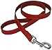 Price comparison product image BBD 3/4 x 40-inch Leather Lead, Red