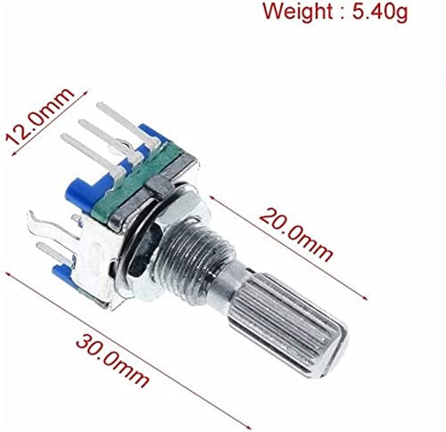 Ec11 potentiomètre numérique rotatif 5 broches avec encodeur de commutation Plum - 3