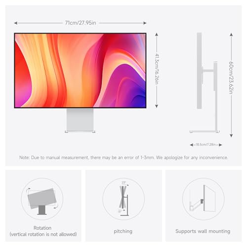 Image of 32 Inch 4K Monitor 120Hz |IPS Black UHD 3840x2160 Computer Monitor | 400nit Brightness | 96% DCI-P3 | 1500:1 Contrast Ratio | HDMI 2.1 & DP1.4 for Designer, Game Player, Video Editing, and Gaming
