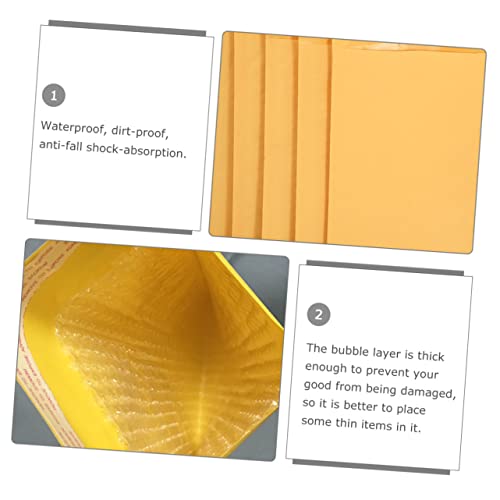 TEHAUX 50 Pçs Saco De Envelope De Bolha Envelopes Acolchoados Mailers Bolha Mailer Poli Bolha Envelo
