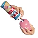 KONG Easy Treat für Hunde - No-Mess Hundeleckerli-Paste - Verwendung mit KONG Hundespielzeug - Erdnussbutter - 236ml - Schonender Snack für Welpenmägen