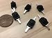 6 Pieces Black Latching self locking 1A push button on off micro mini 1208-YD B5