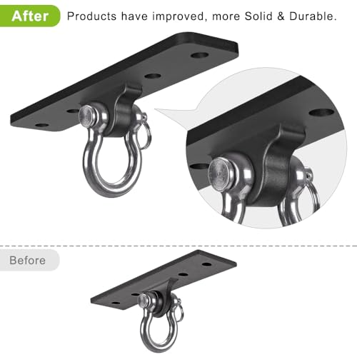 Dolibest-Ceiling-Mount-Swing-Hanger-Heavy-Duty-Swing-Set-Hook-for-Porch-Swing-Hammock-Chair-Yoga-Silk-Suspension-Straps-Gymnastic-Ring-Wall-Anchor-for-Resistance-Bands-900LB